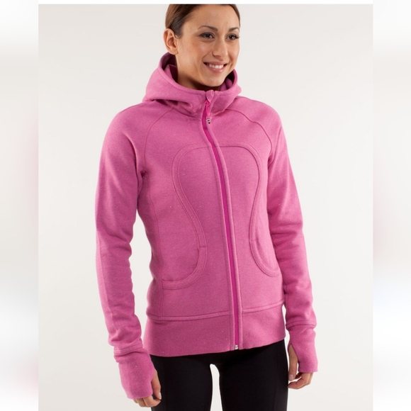 lululemon athletica | Tops | Lululemon Pink Scuba Hoodie 8 | Poshmark